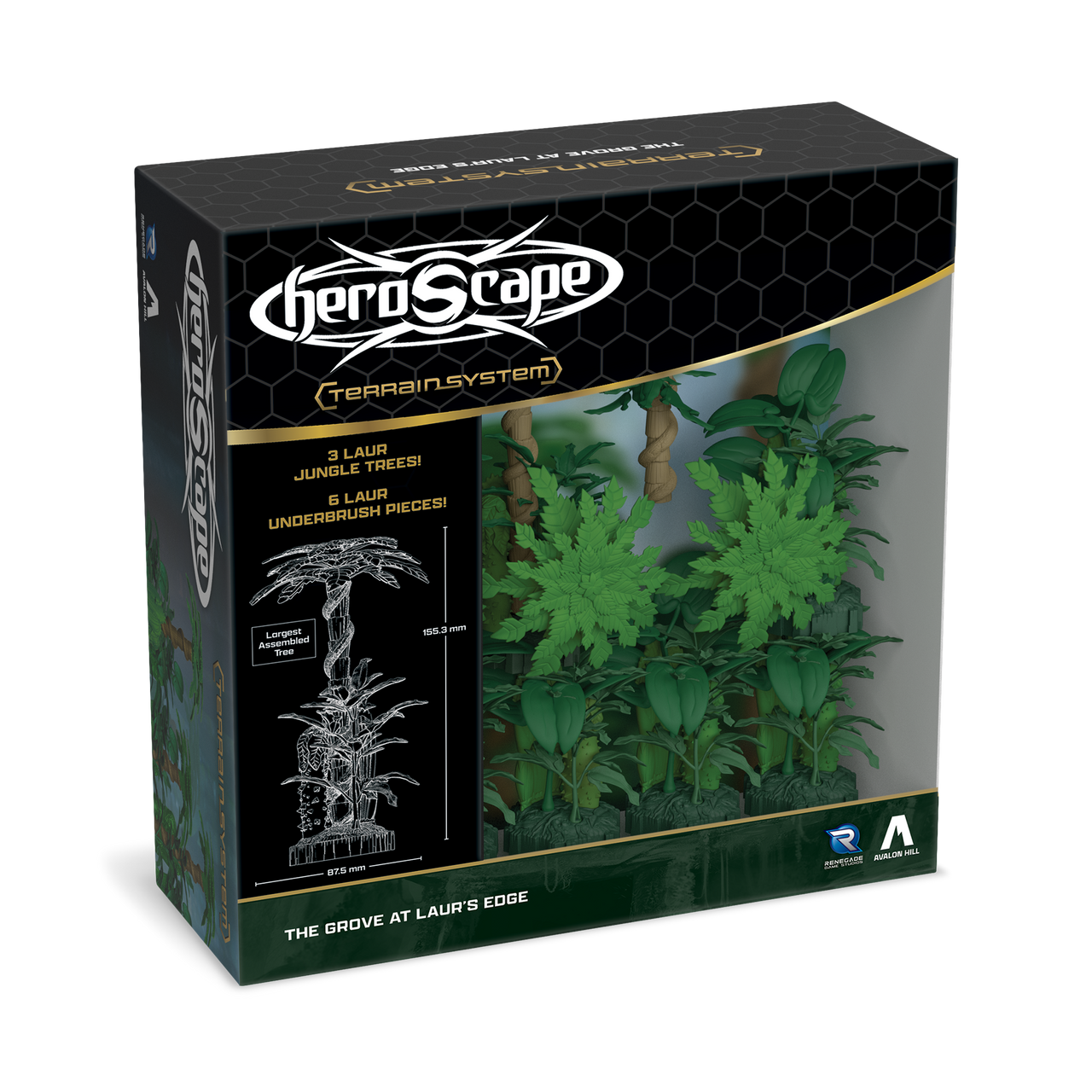 Heroscape The Grove at Laur’s Edge Terrain Expansion