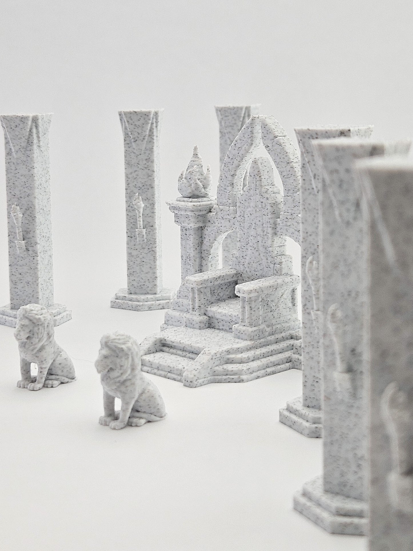 The Shattered Court - Throne Room Set