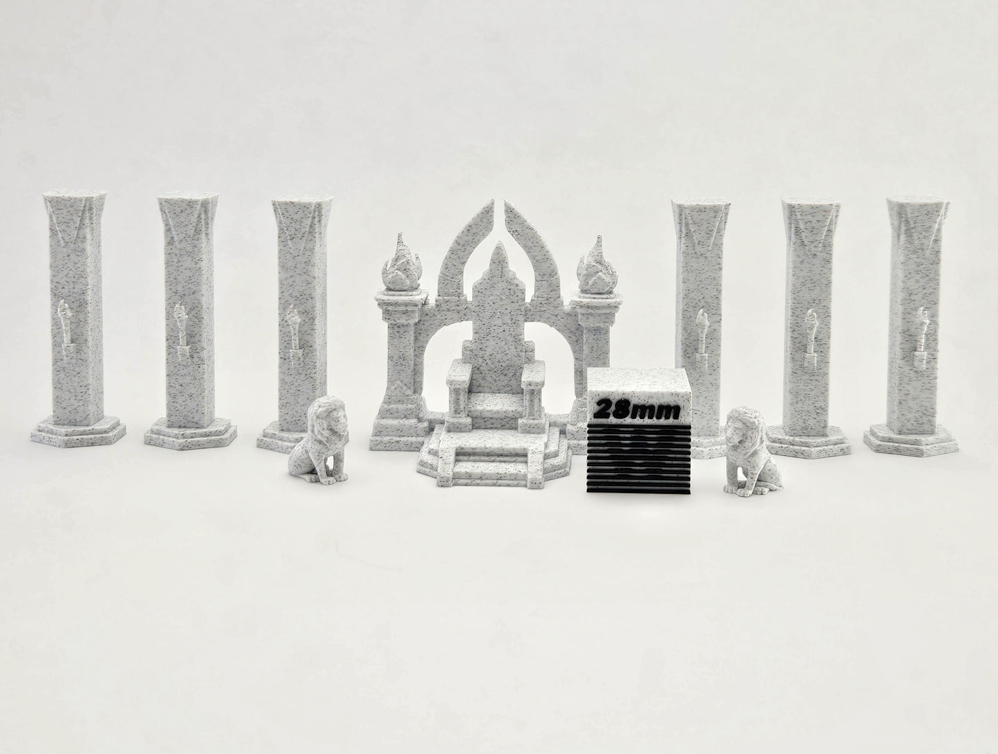 The Shattered Court - Throne Room Set
