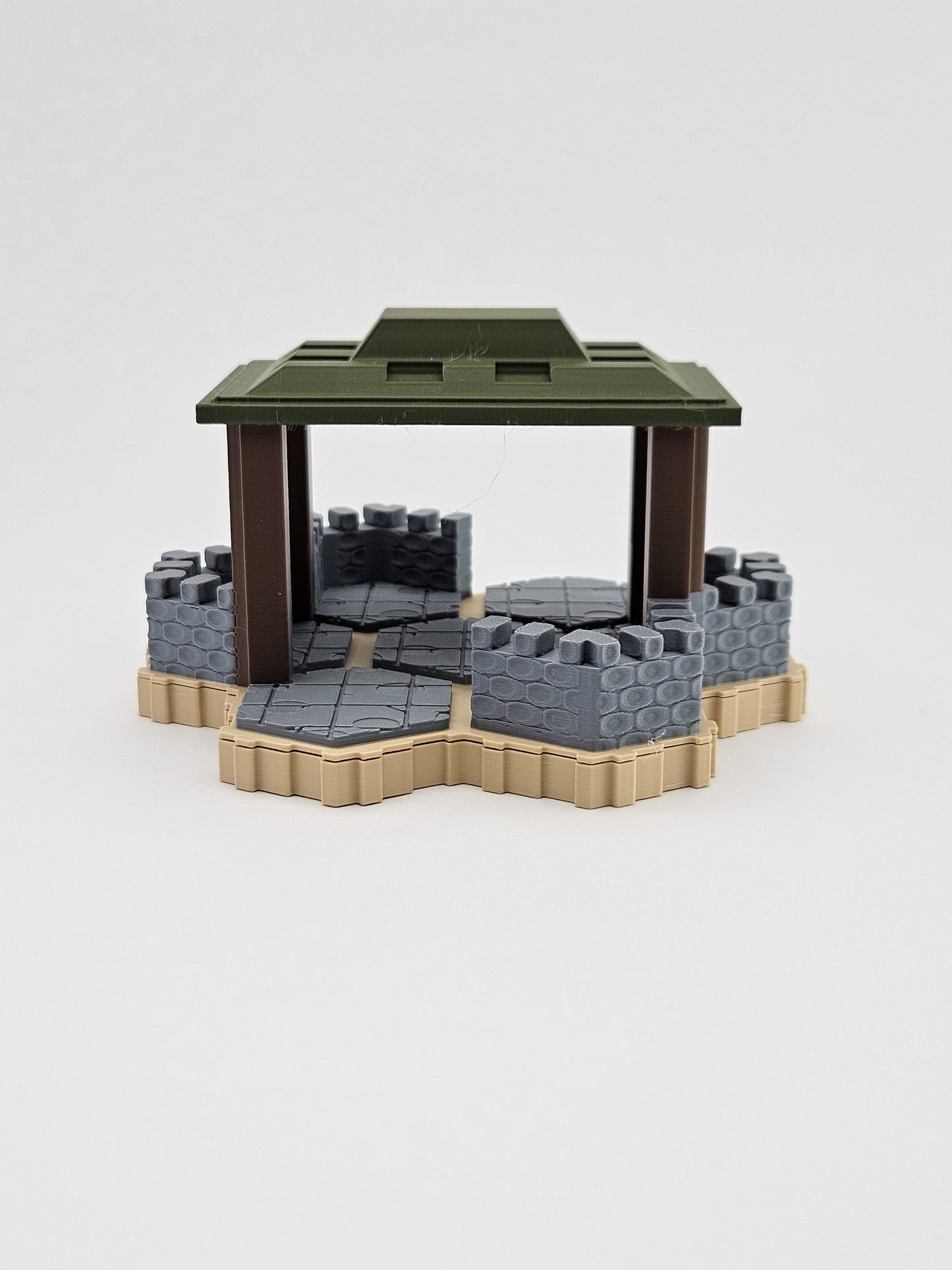 Gravenhold Masons - Fortified Outpost (7-Hex with Roof)