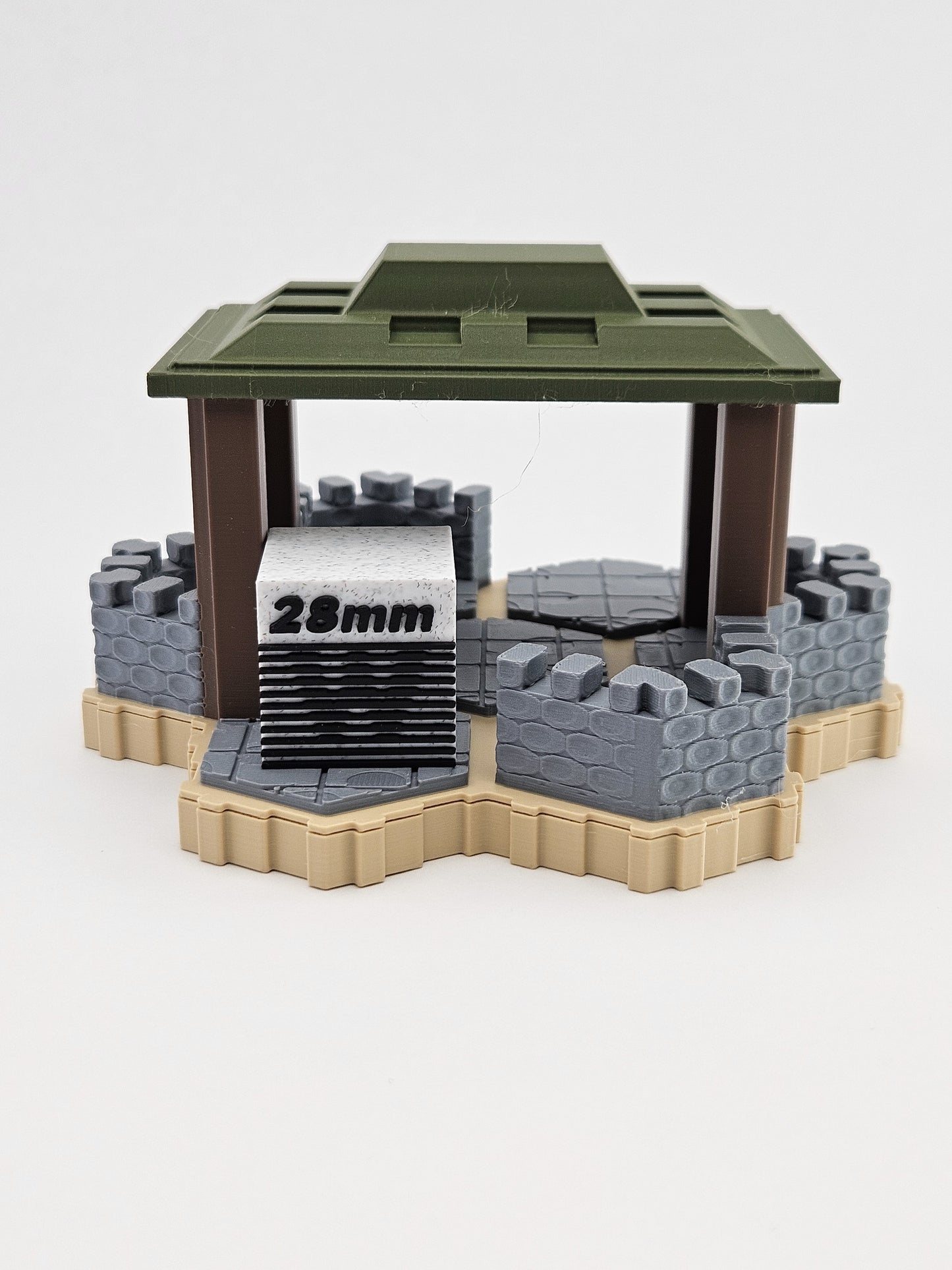 Gravenhold Masons - Fortified Outpost (7-Hex with Roof)