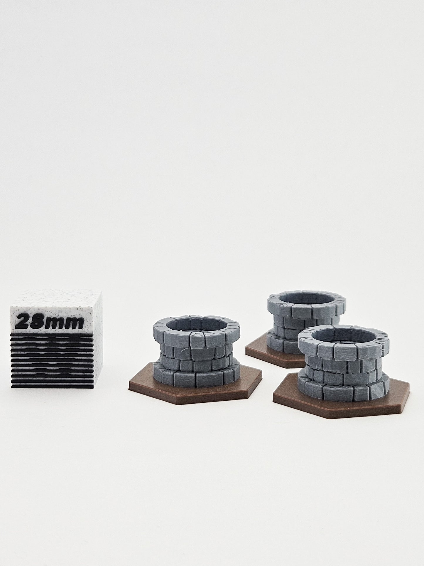 Edgeland Steadings - Simple Wells (Set of 3)