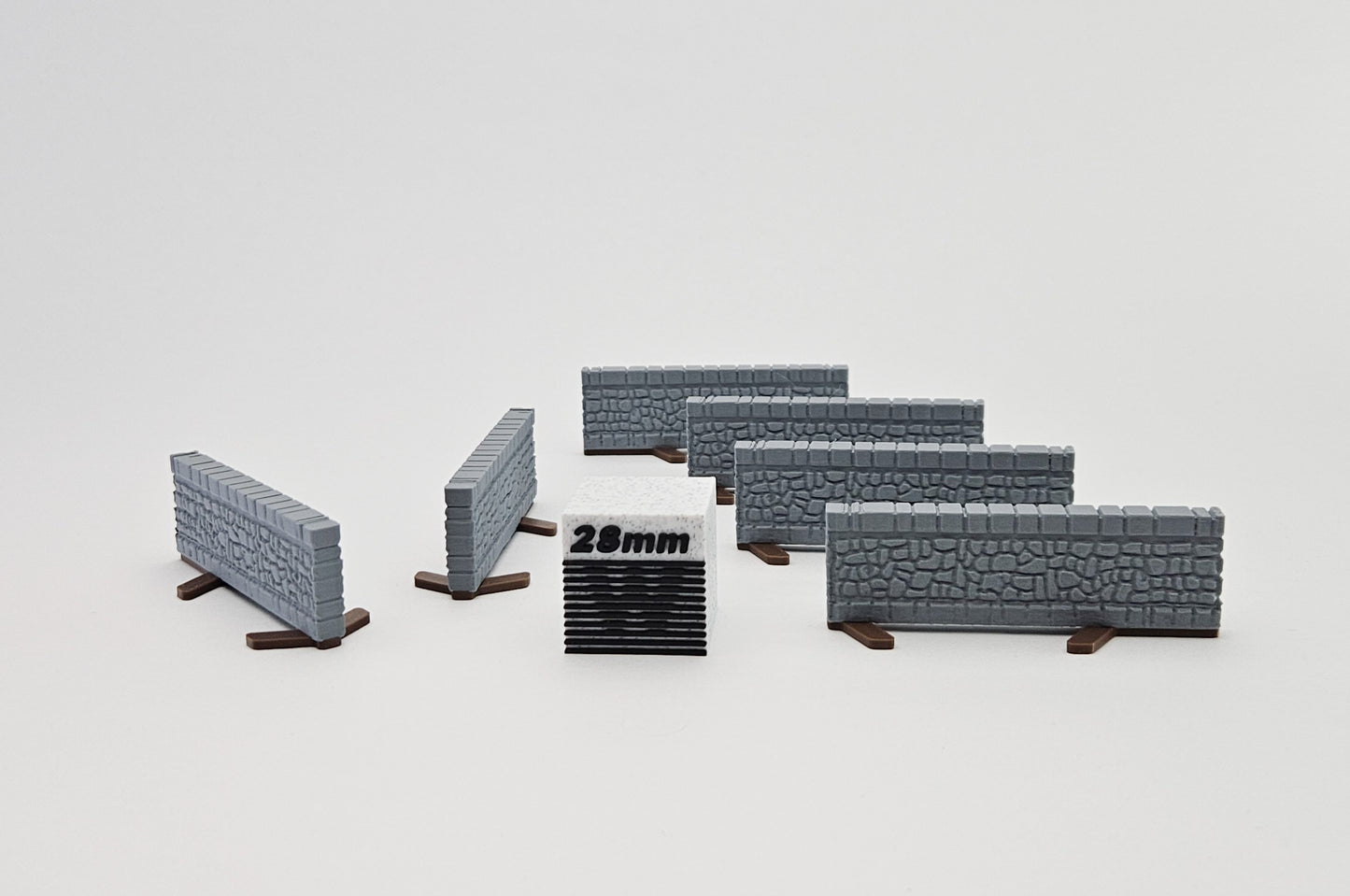 Gravenhold Masons - Modular Half-Walls (Set of 6)