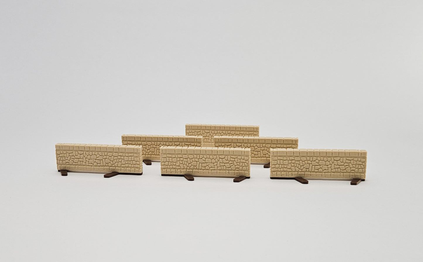 Gravenhold Masons - Modular Half-Walls (Set of 6)