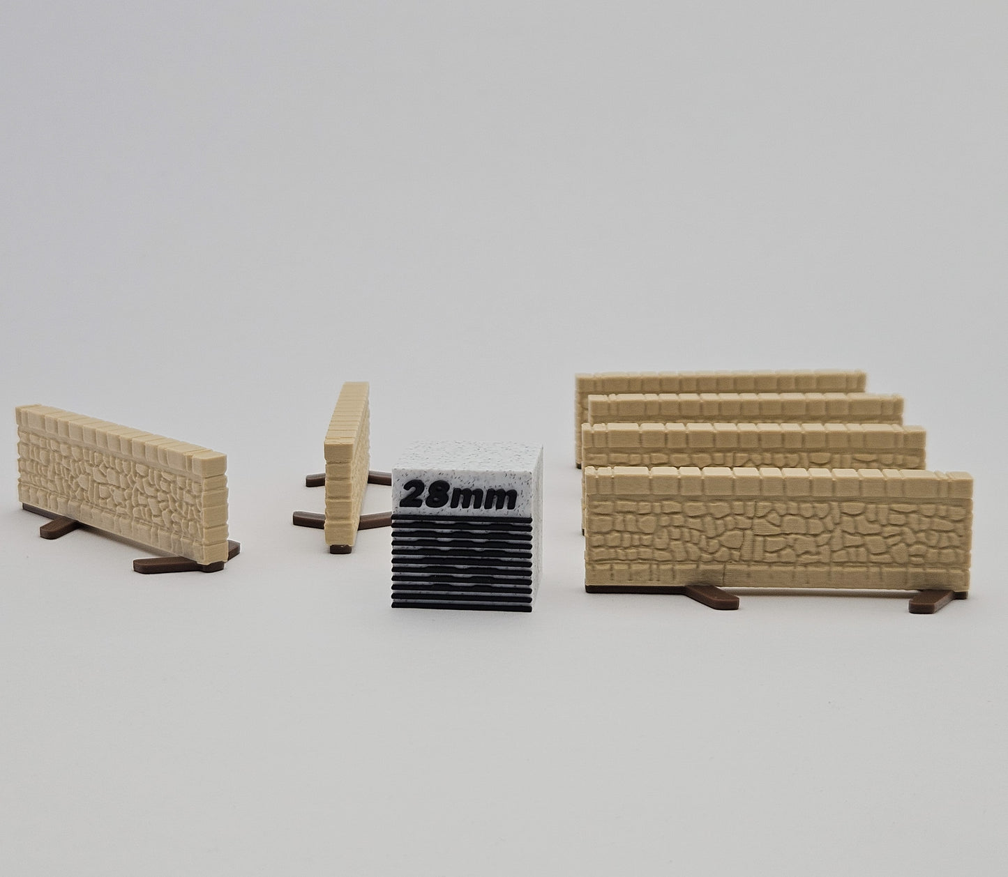 Gravenhold Masons - Modular Half-Walls (Set of 6)