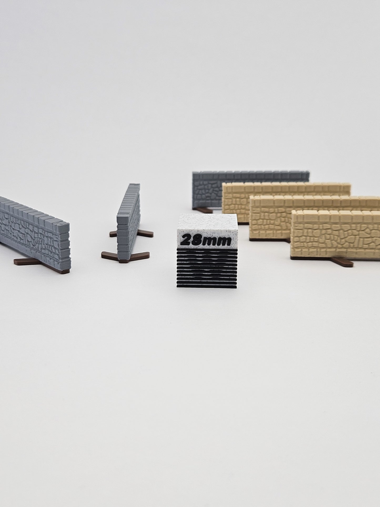 Gravenhold Masons - Modular Half-Walls (Set of 6)