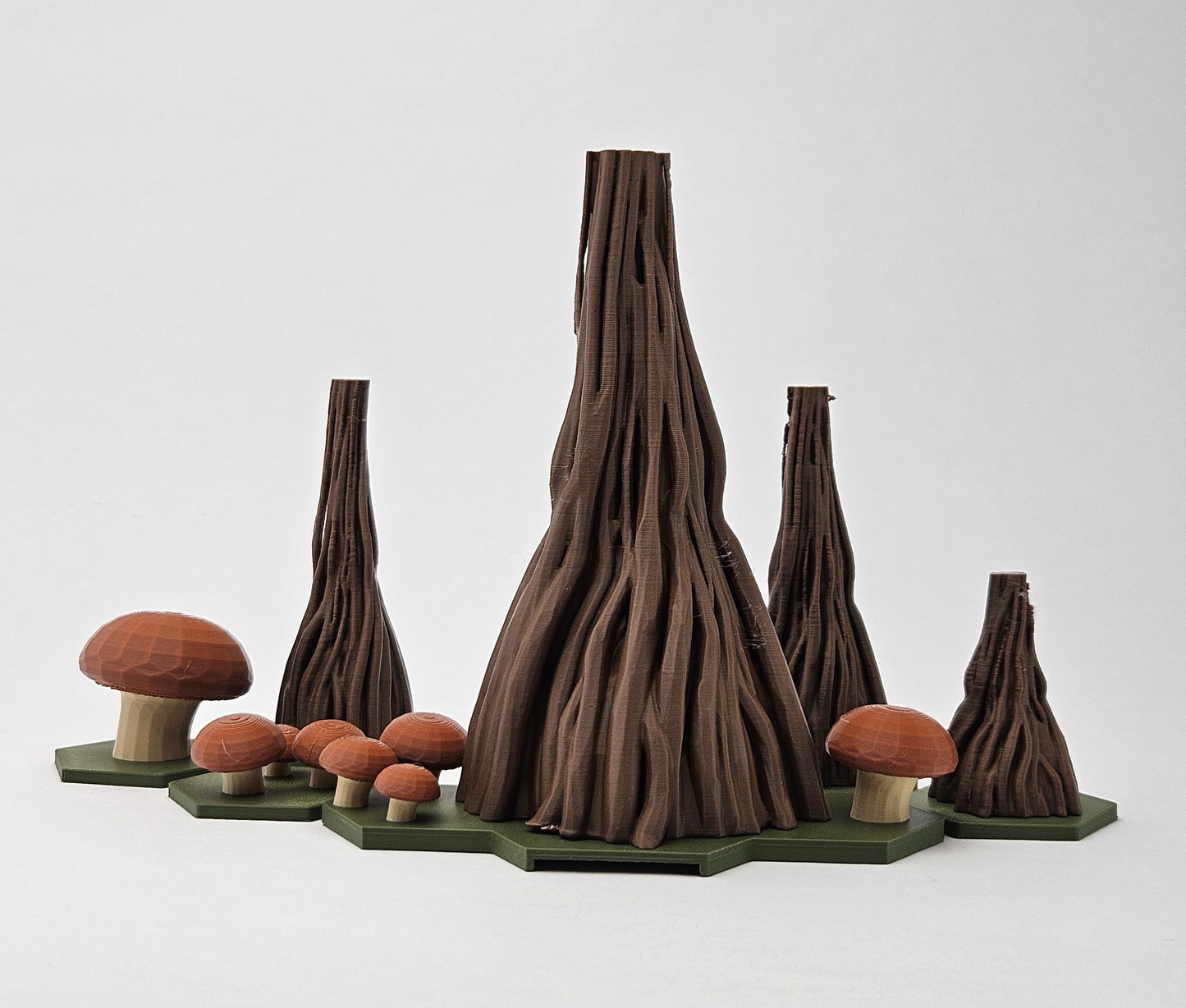 Witherwilds - Swamp Trees & Mushrooms Set