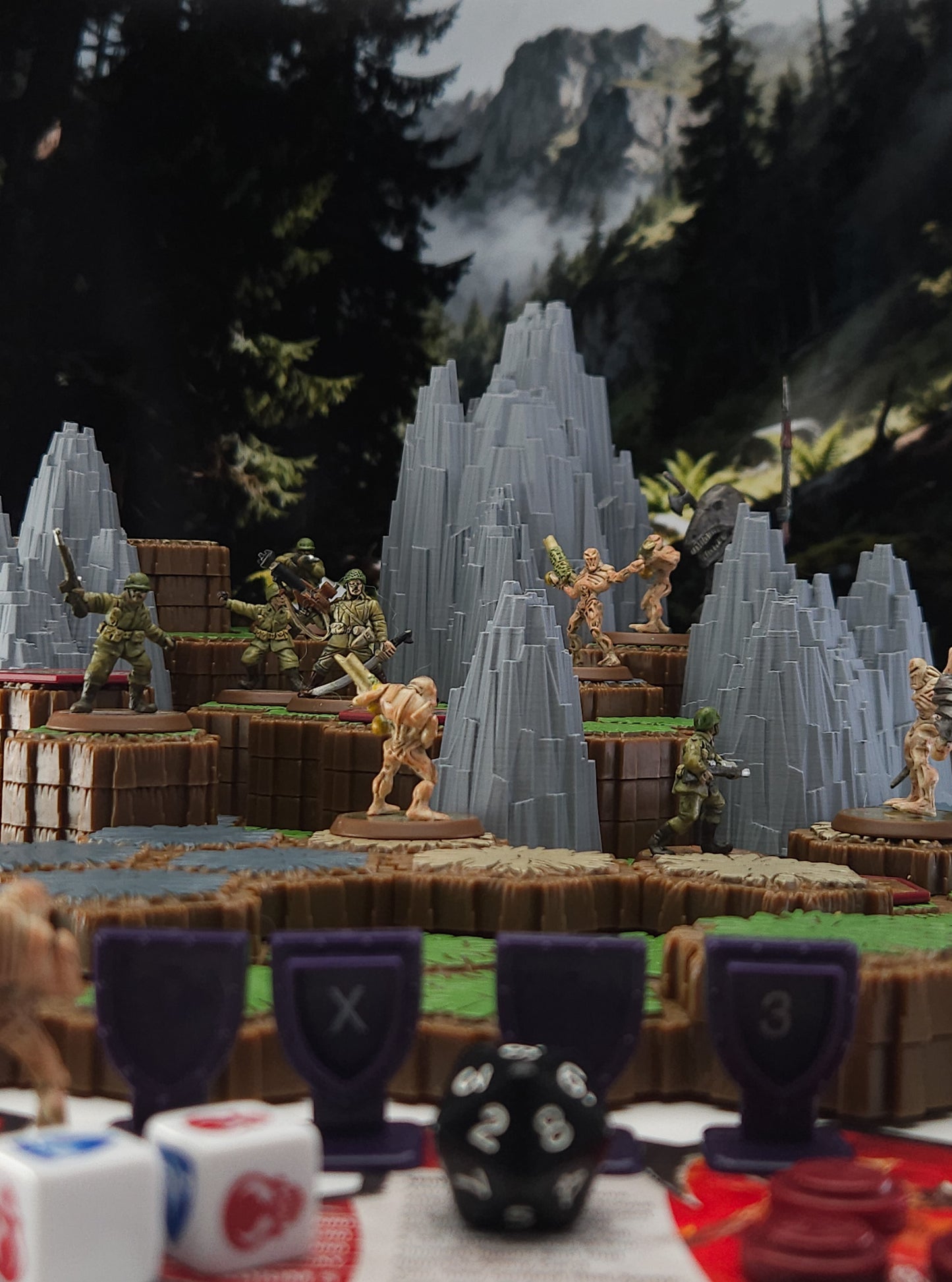 Deeproot Awakened - Outcroppings (Set of 6)