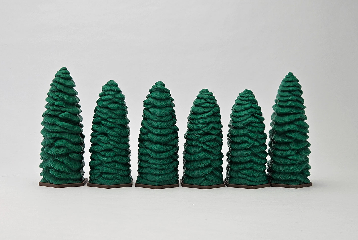 Forgotten Forest - Medium Pine Tree Grove (Set of 6)
