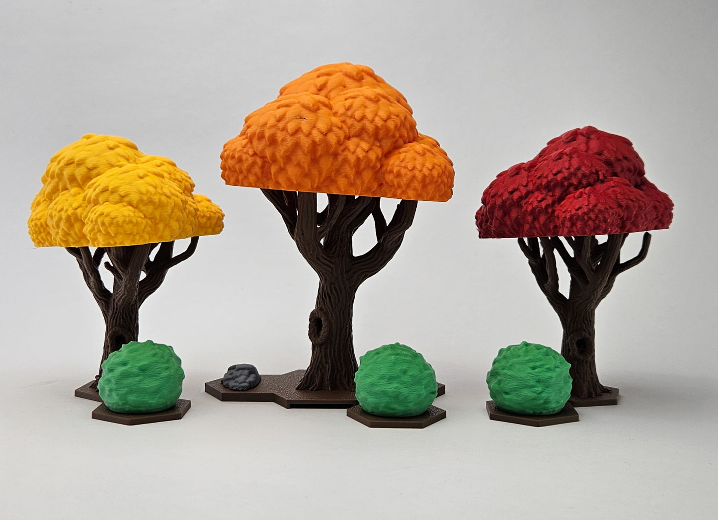Elderwood - Oak Trees & Bushes (Set of 6)