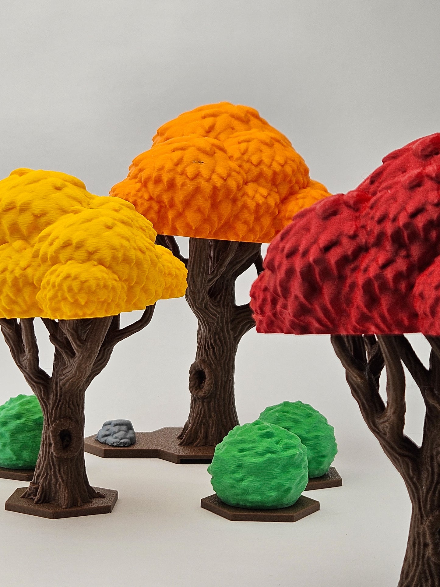 Elderwood - Oak Trees & Bushes (Set of 6)