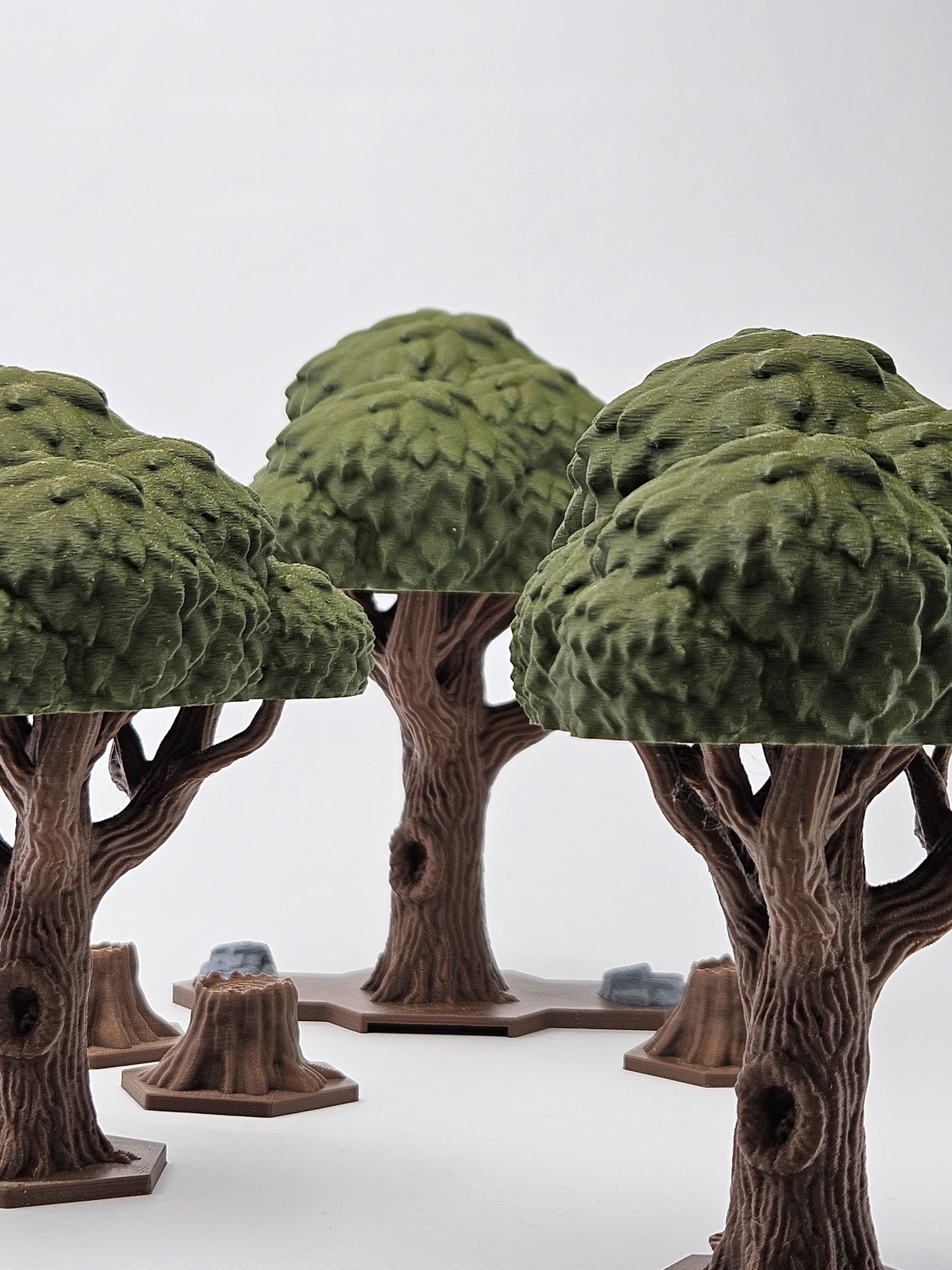 Elderwood - Oak Trees & Bushes (Set of 6)