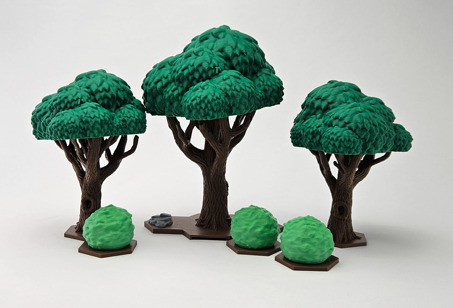 Elderwood - Oak Trees & Bushes (Set of 6)
