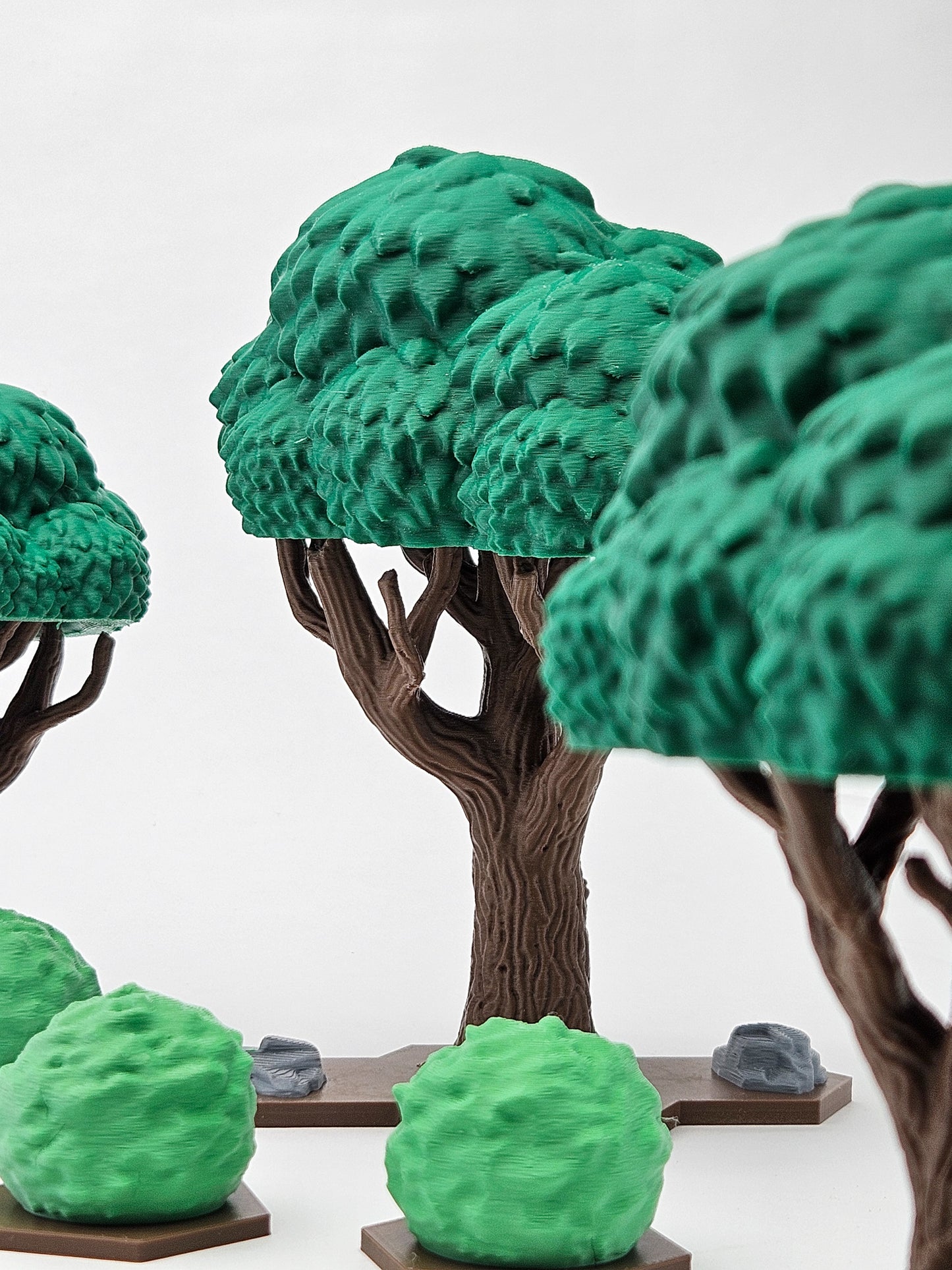 Elderwood - Oak Trees & Bushes (Set of 6)