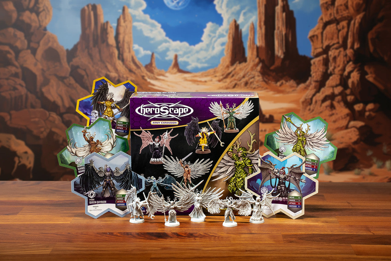 Heroscape Revna's Rebuke: Kyrie Warriors Army Expansion