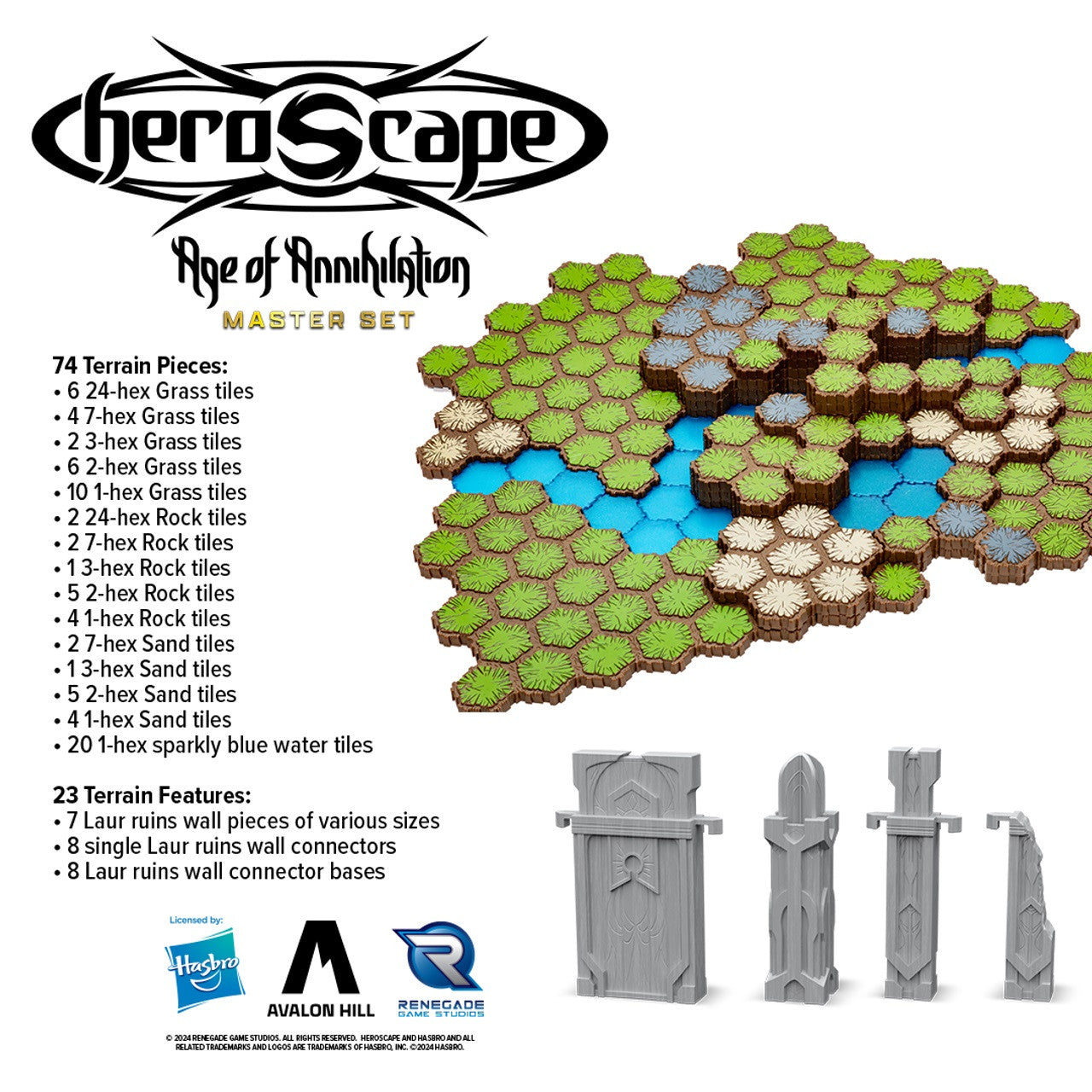 Heroscape Age of Annihilation Master Set Premium Painted Edition
