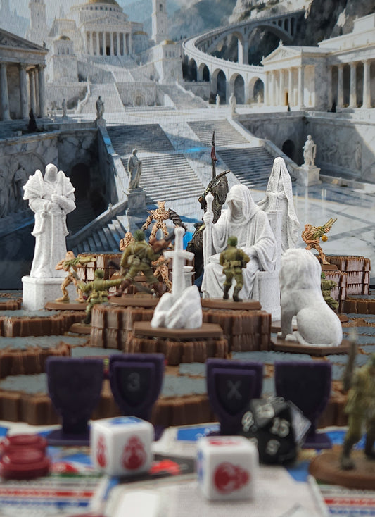 The Shattered Court - Statues (Set of 5)