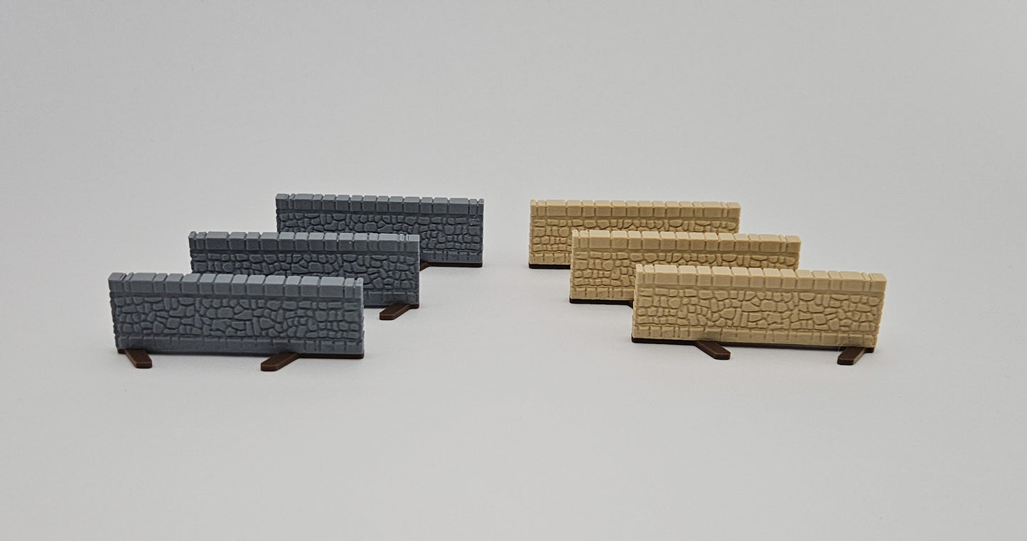 Gravenhold Masons - Modular Half-Walls (Set of 6)