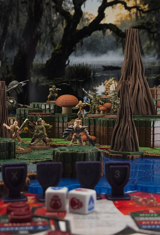 Witherwilds - Swamp Trees & Mushrooms Set
