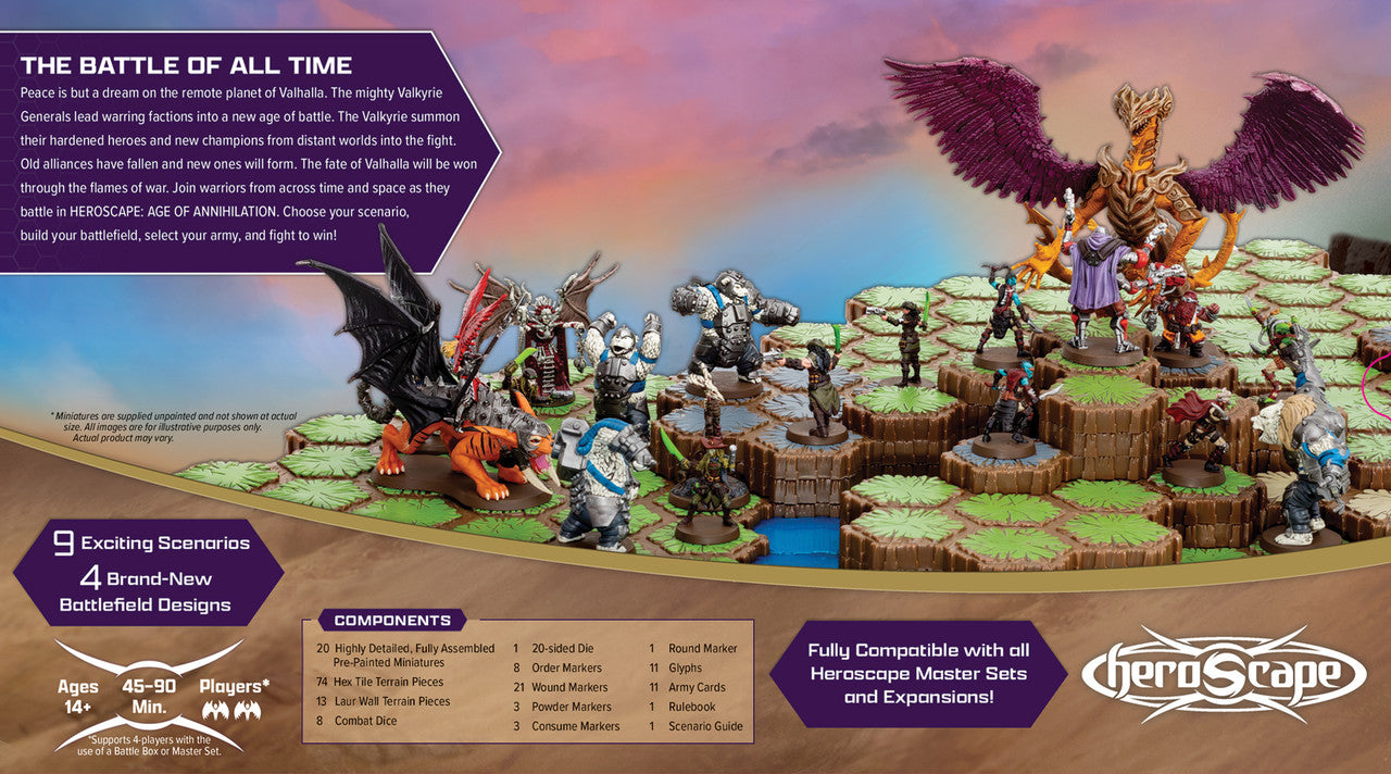 Heroscape Age of Annihilation Master Set Premium Painted Edition