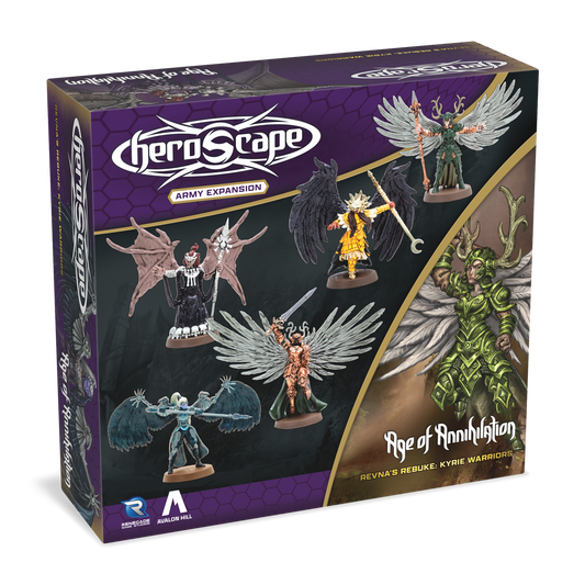 Heroscape Revna's Rebuke: Kyrie Warriors Army Expansion