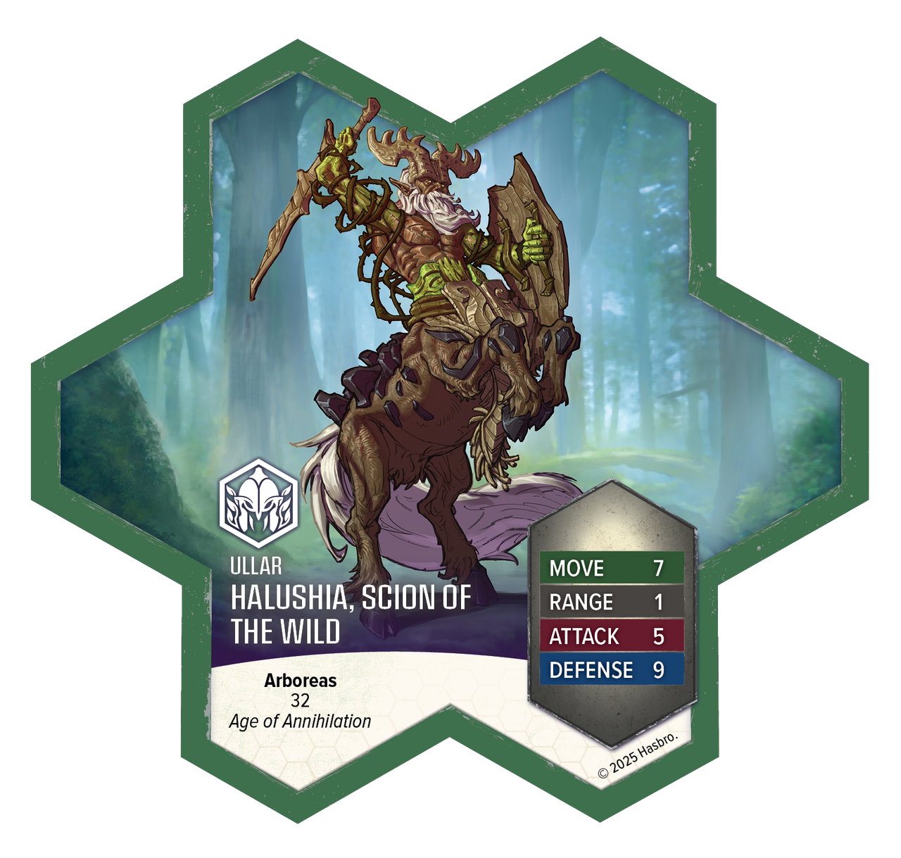 Heroscape Rising Tide Sonlen and Halushia, Scion of the Wild Army Expansion