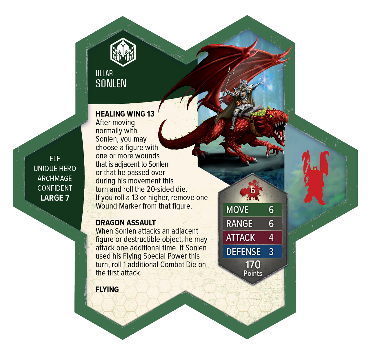 Heroscape Rising Tide Sonlen and Halushia, Scion of the Wild Army Expansion