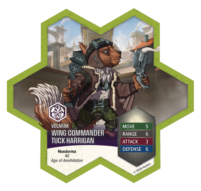 Heroscape Rising Tide Wing Commander Tuck Harrigan & Vorid Glidestrikers Army Expansion