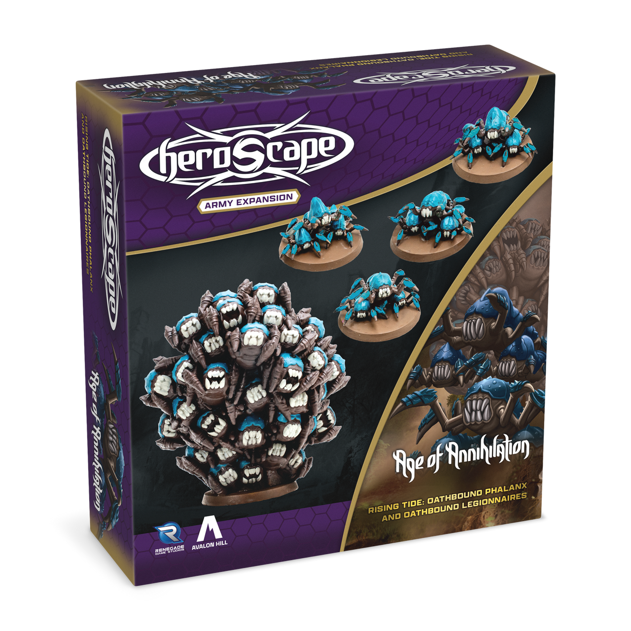 Heroscape Rising Tide Oathbound Phalanx and Oathbound Legionnaires Army Expansion