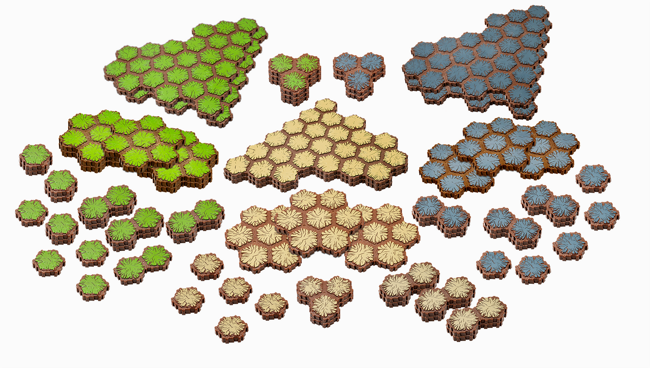 Heroscape Lands of Valhalla Terrain Expansion