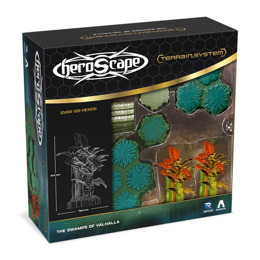 Heroscape The Swamps of Valhalla Terrain Expansion